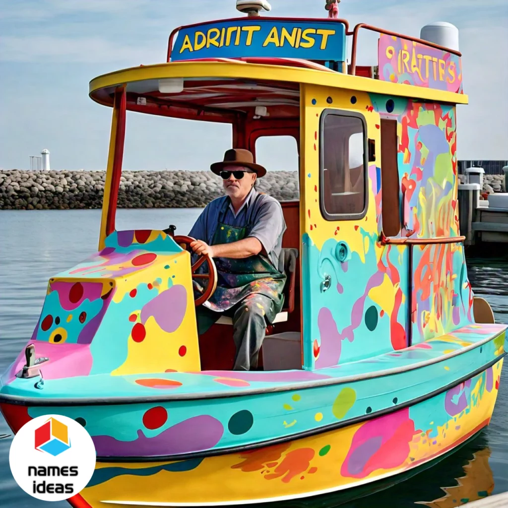 Creative and Funny Boat Names for Artists