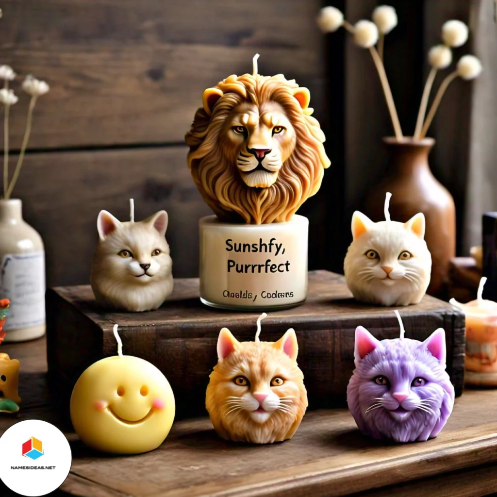 Creative and Funny Candle Names Inspired by Animals