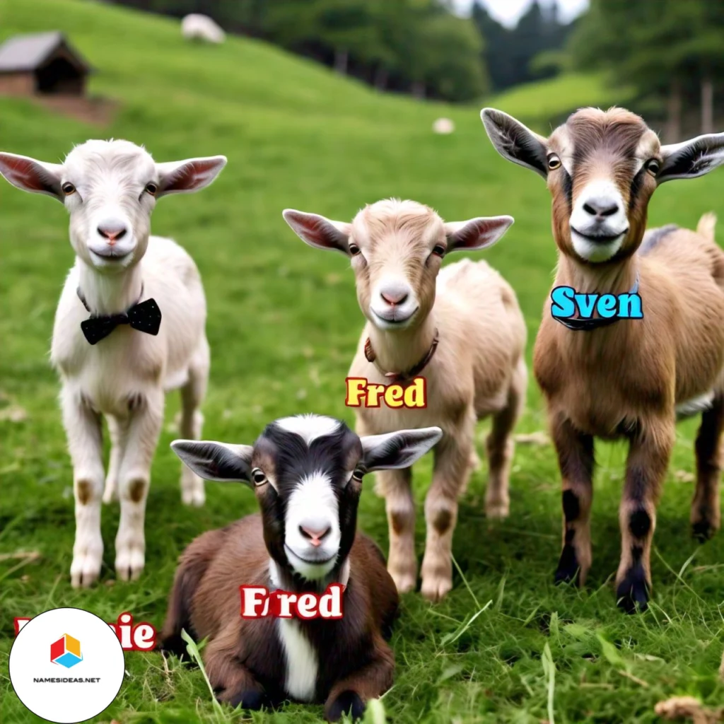 Famous Goats with Funny Names