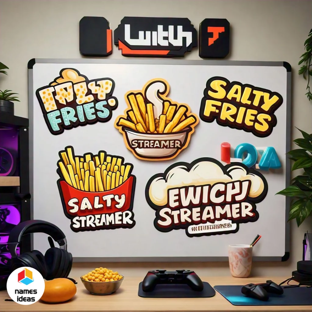 Food-Themed Humorous Twitch Handles