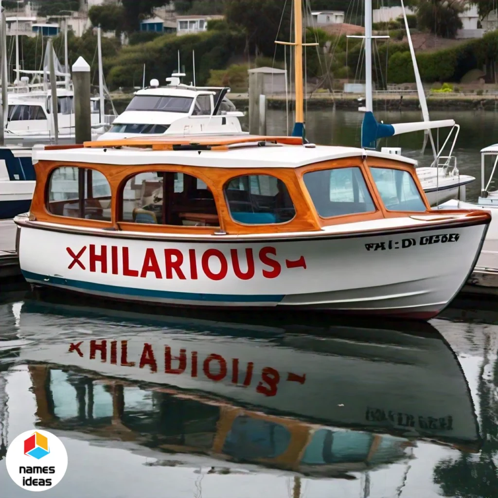 Funny Boat Names with Celebrity References