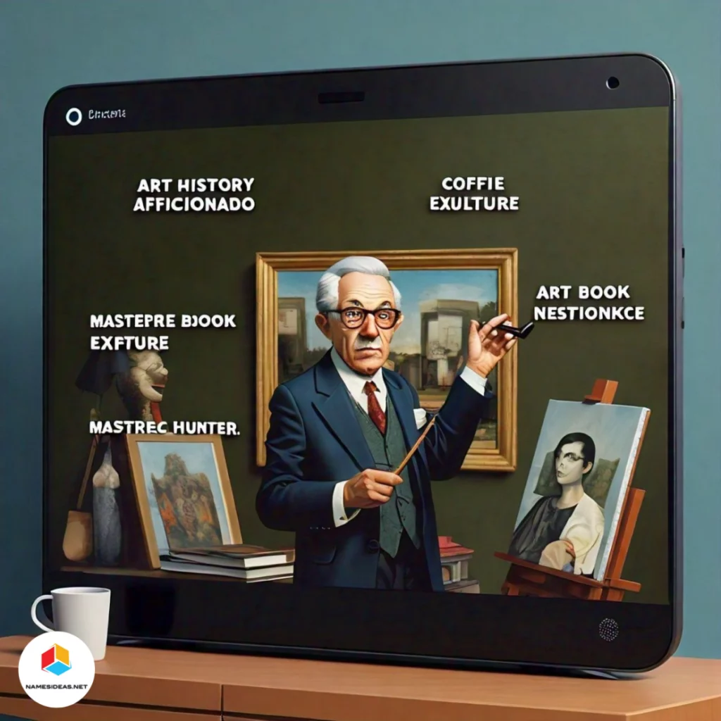 Funny Chrome Cast Names for Art Lovers