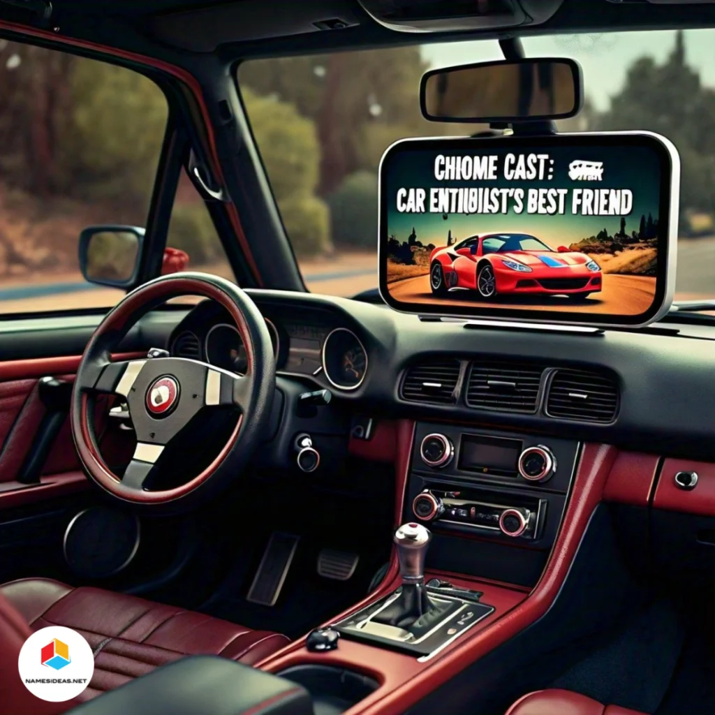 Funny Chrome Cast Names for Car Enthusiasts