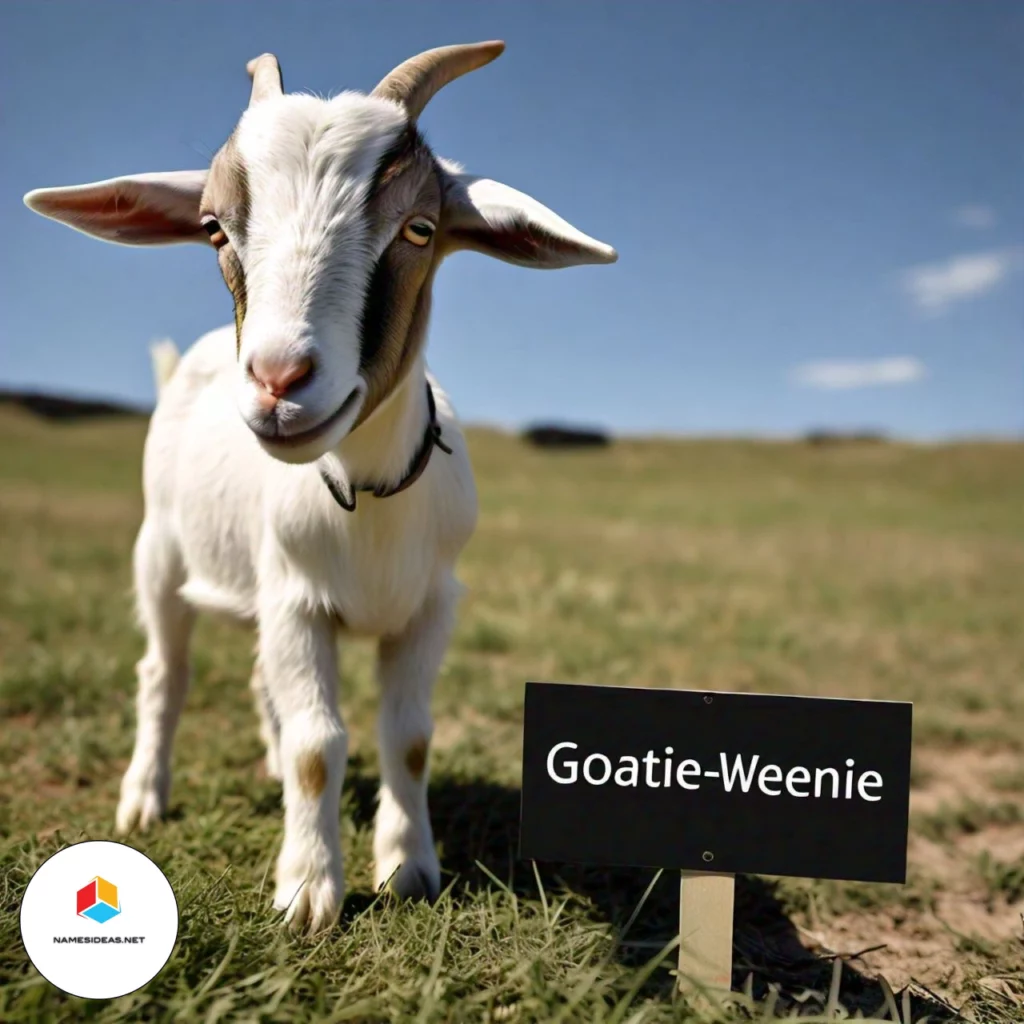 Funny Goat Names for Goats with Small Eyes