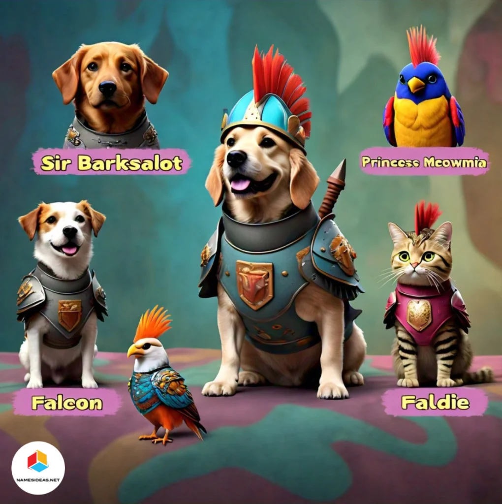 Funny Warrior Names for Pets