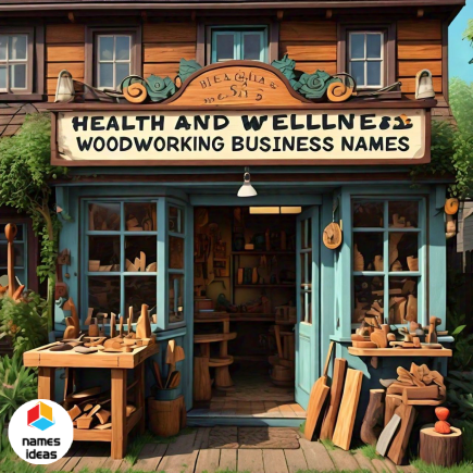 Health and Wellness Funny Woodworking Business Names