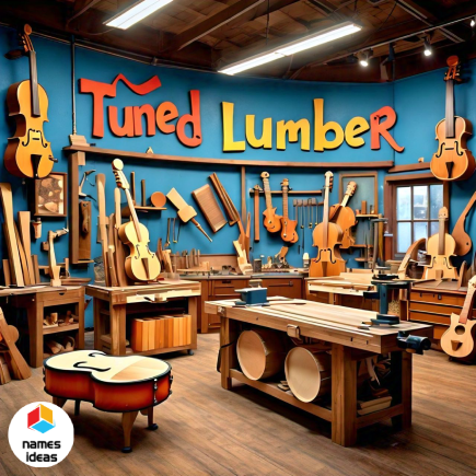 Musical Funny Woodworking Business Names