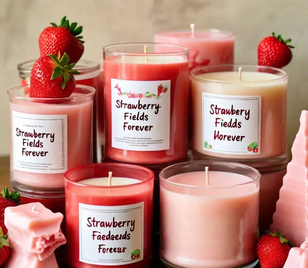 Silly Nicknames for Strawberry-scented Candles