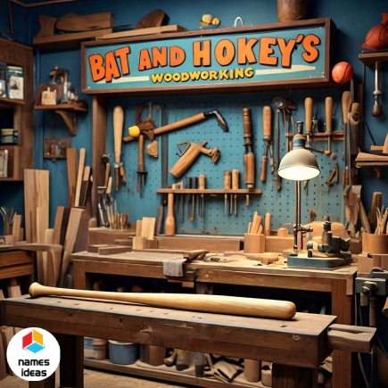 Sports-Themed Funny Woodworking Business Names