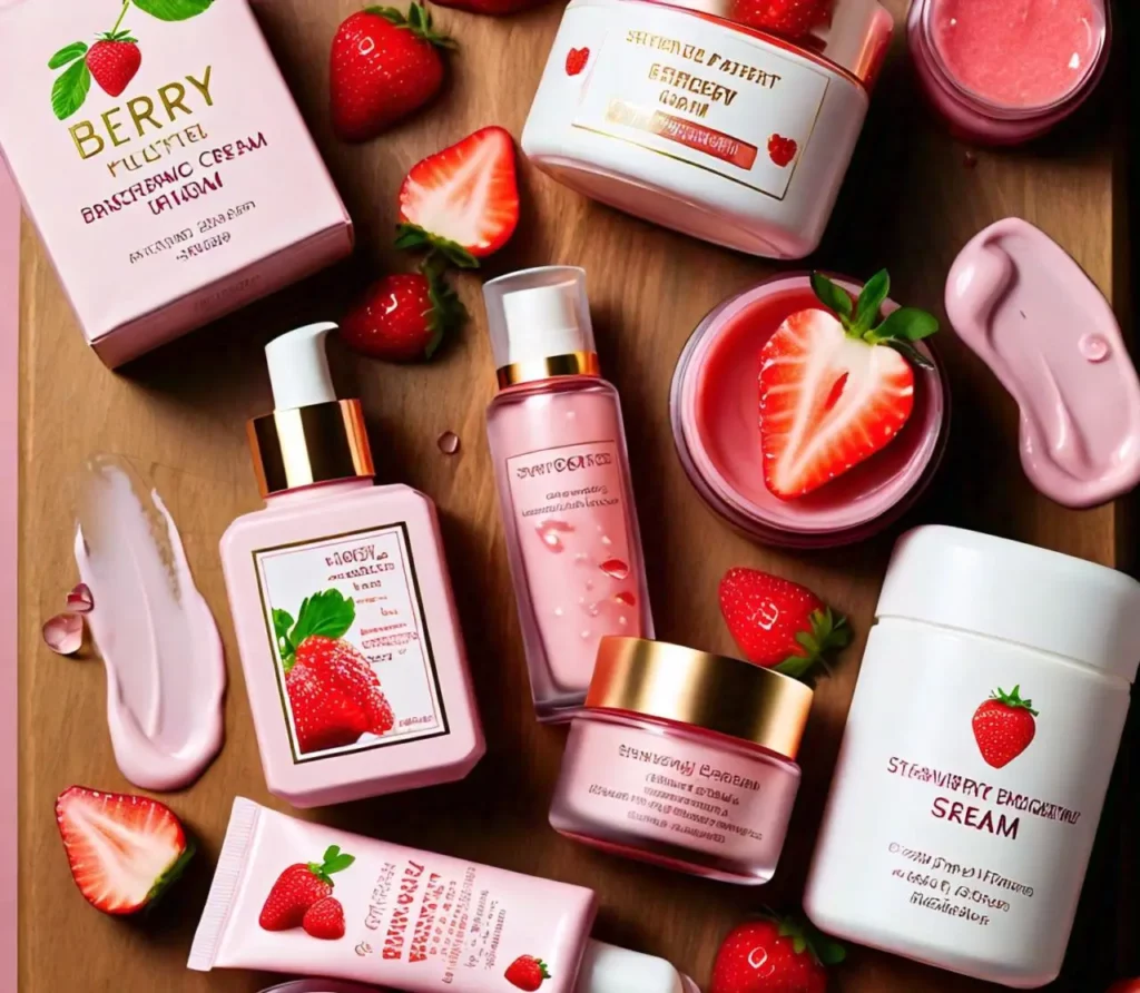 Witty Titles for Strawberry-infused Skincare Products