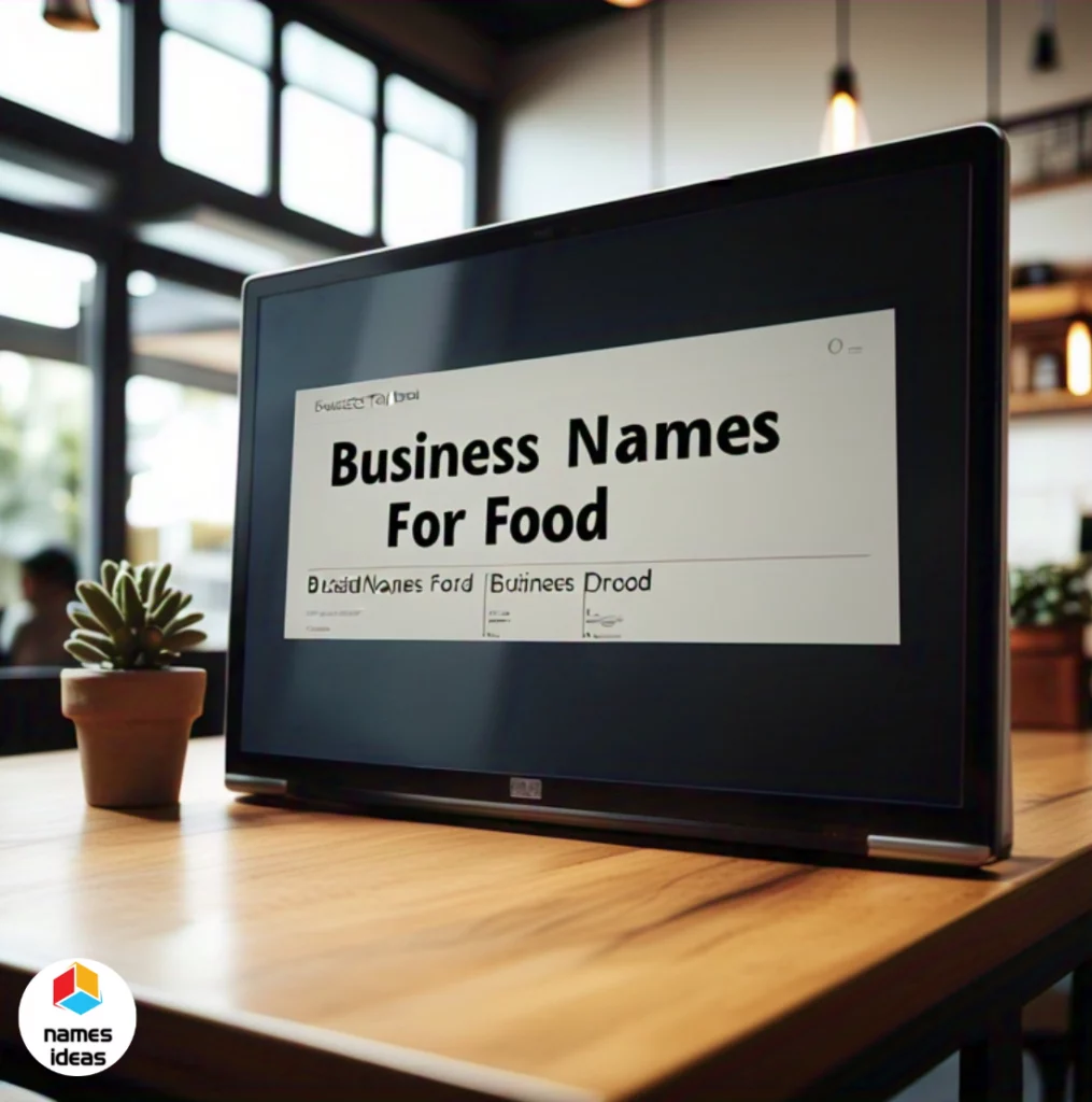 Business Names For Food