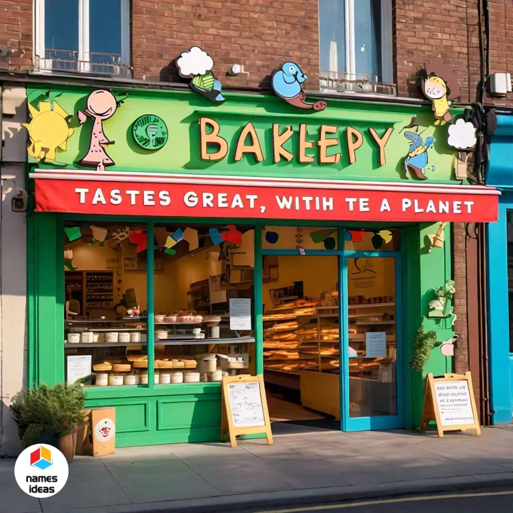 Eco-Friendly Funny Bakery Names