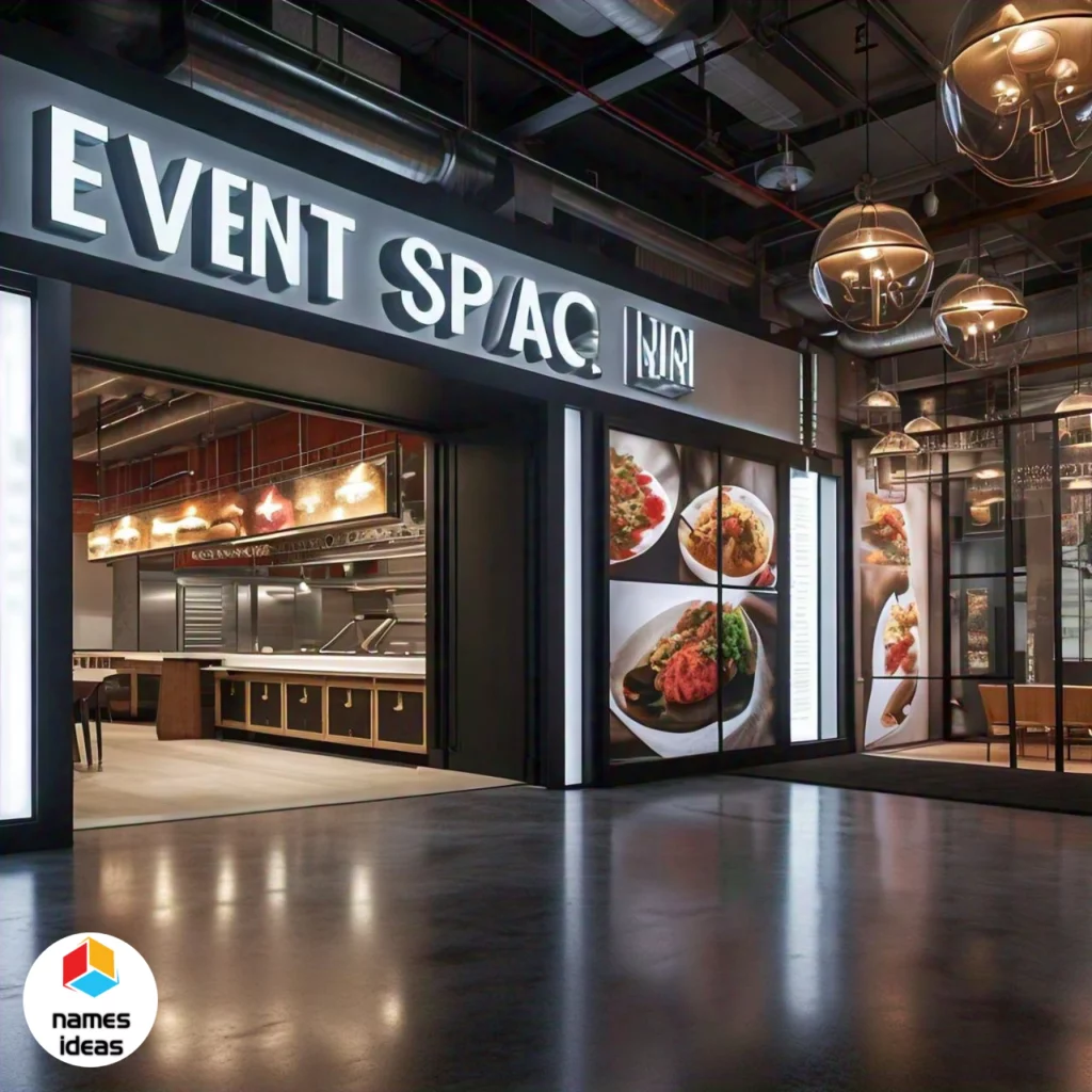 Event Space Business Names for Restaurants