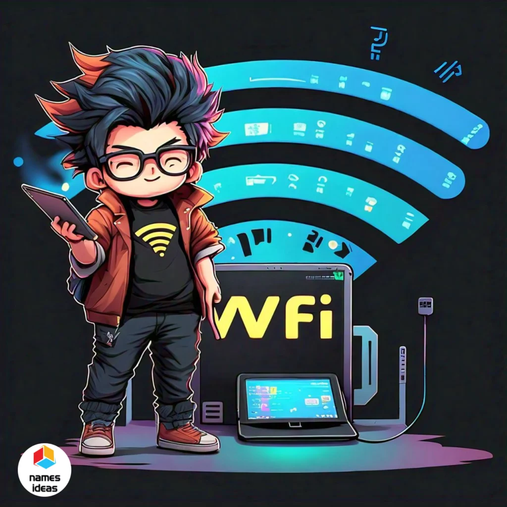 Funny Anime WiFi Names for Tech Startups