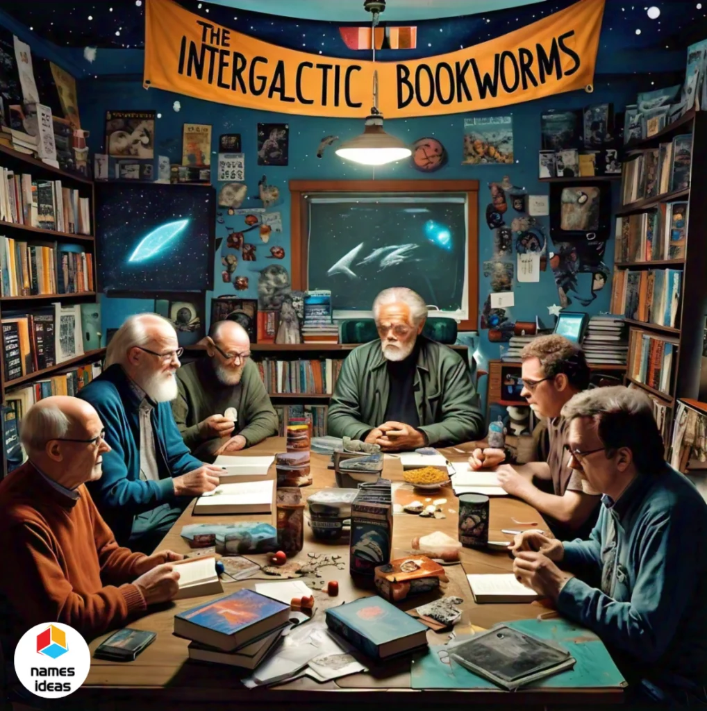 Funny Book Club Names for Sci-Fi Aficionados