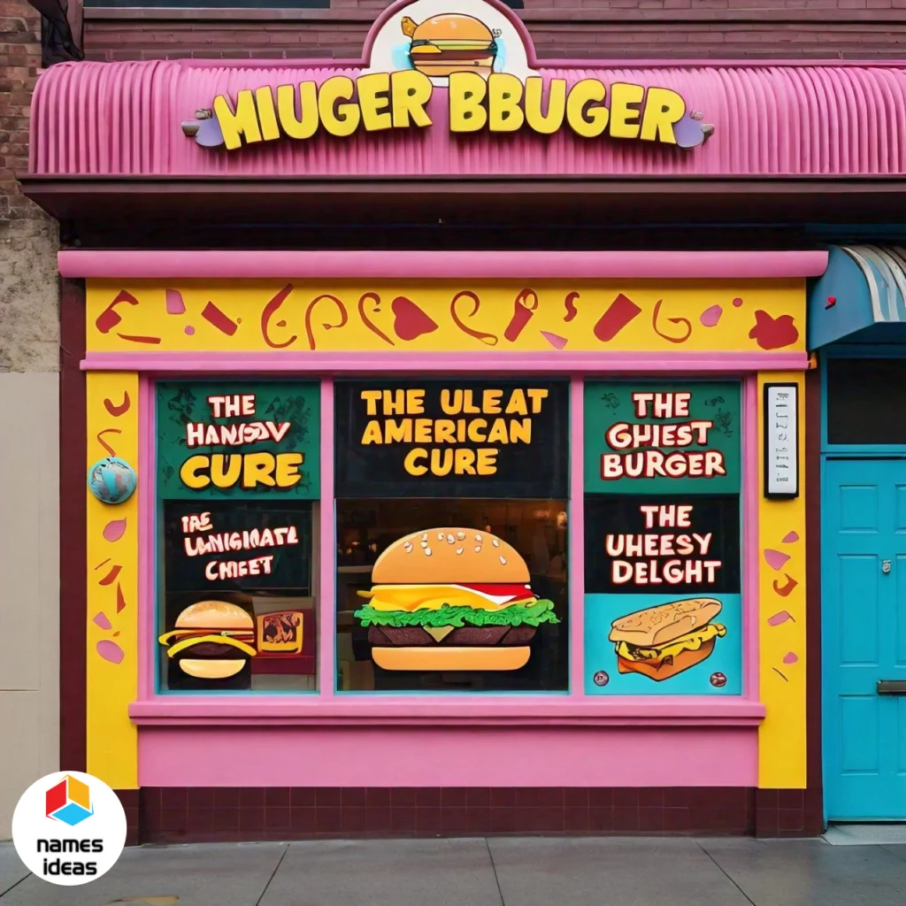 Funny Burger Names for Restaurants