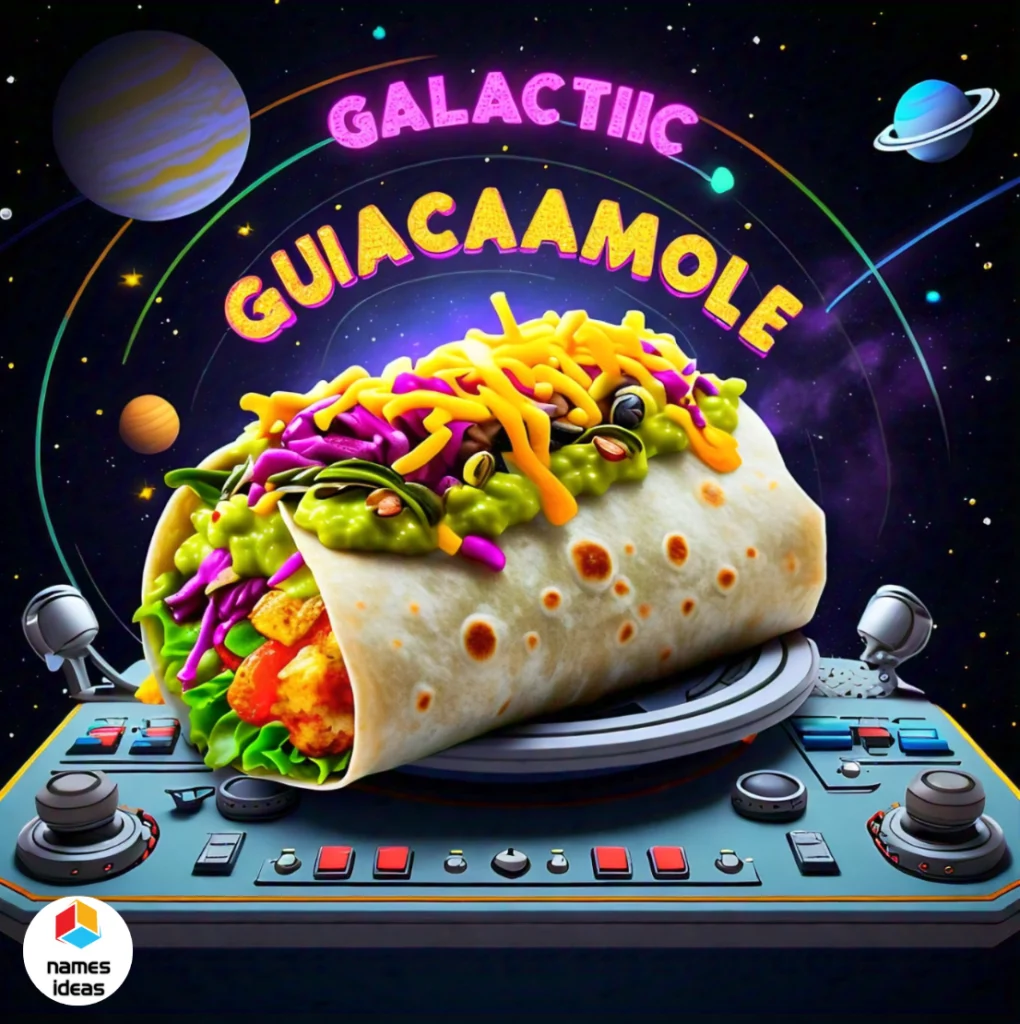 Funny Burrito Names from Outer Space