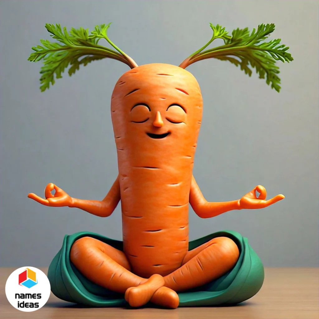 Funny Carrot Names for Meditation