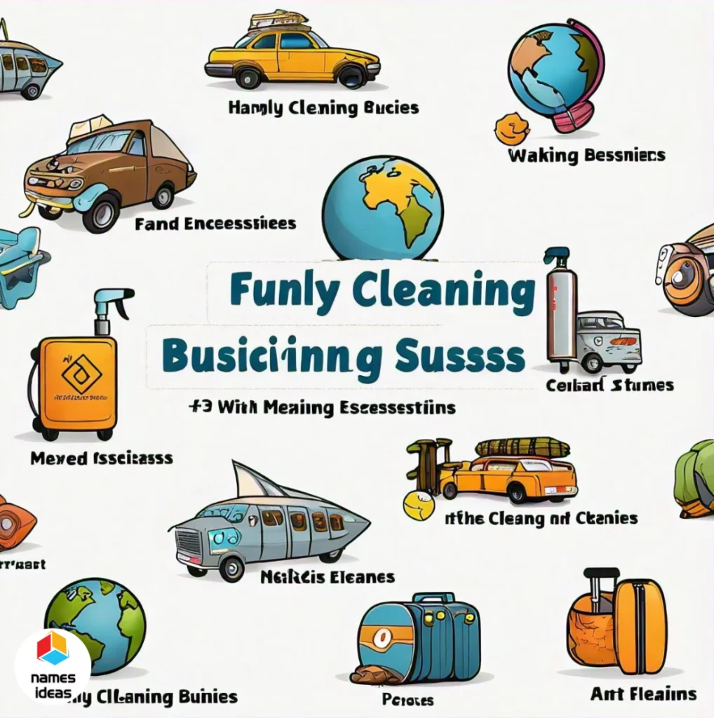 Funny Cleaning Business Names for Travel Enthusiasts