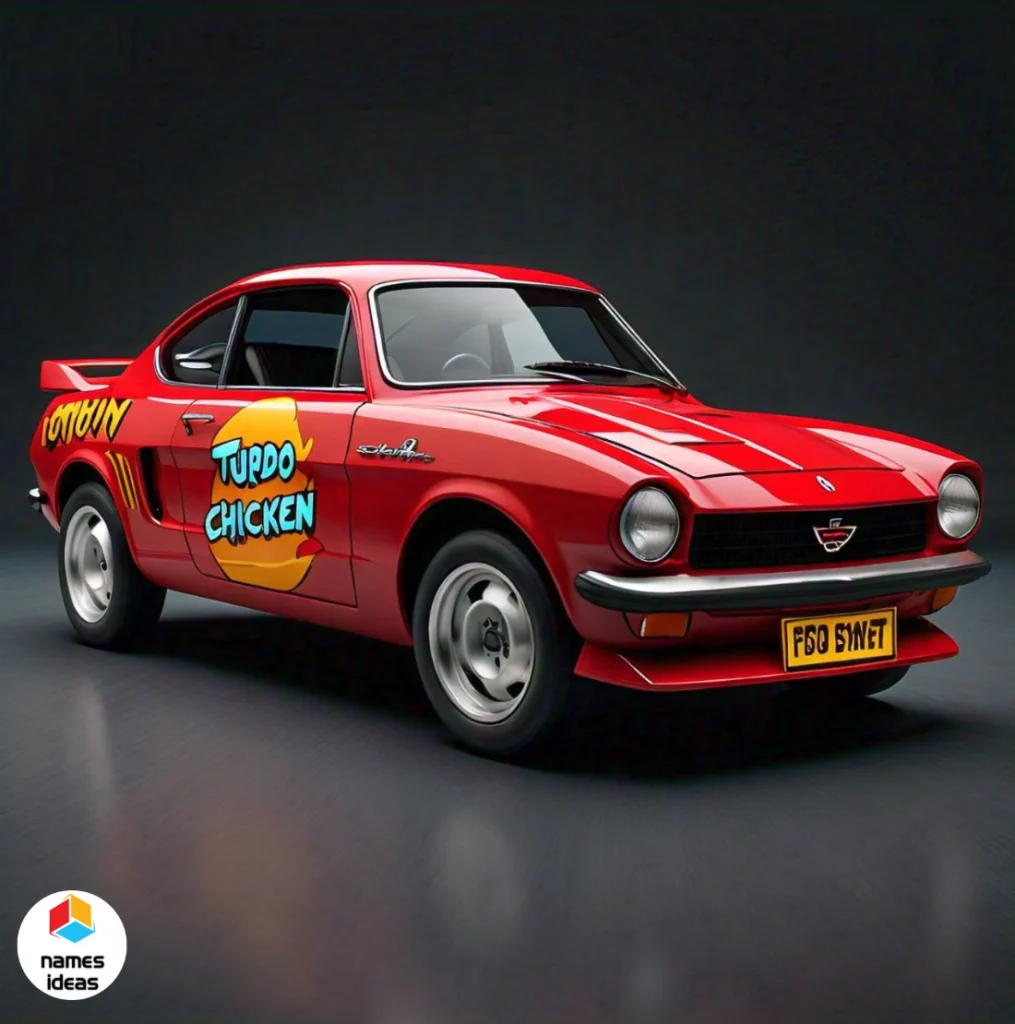 Funny Red Car Names from Video Games