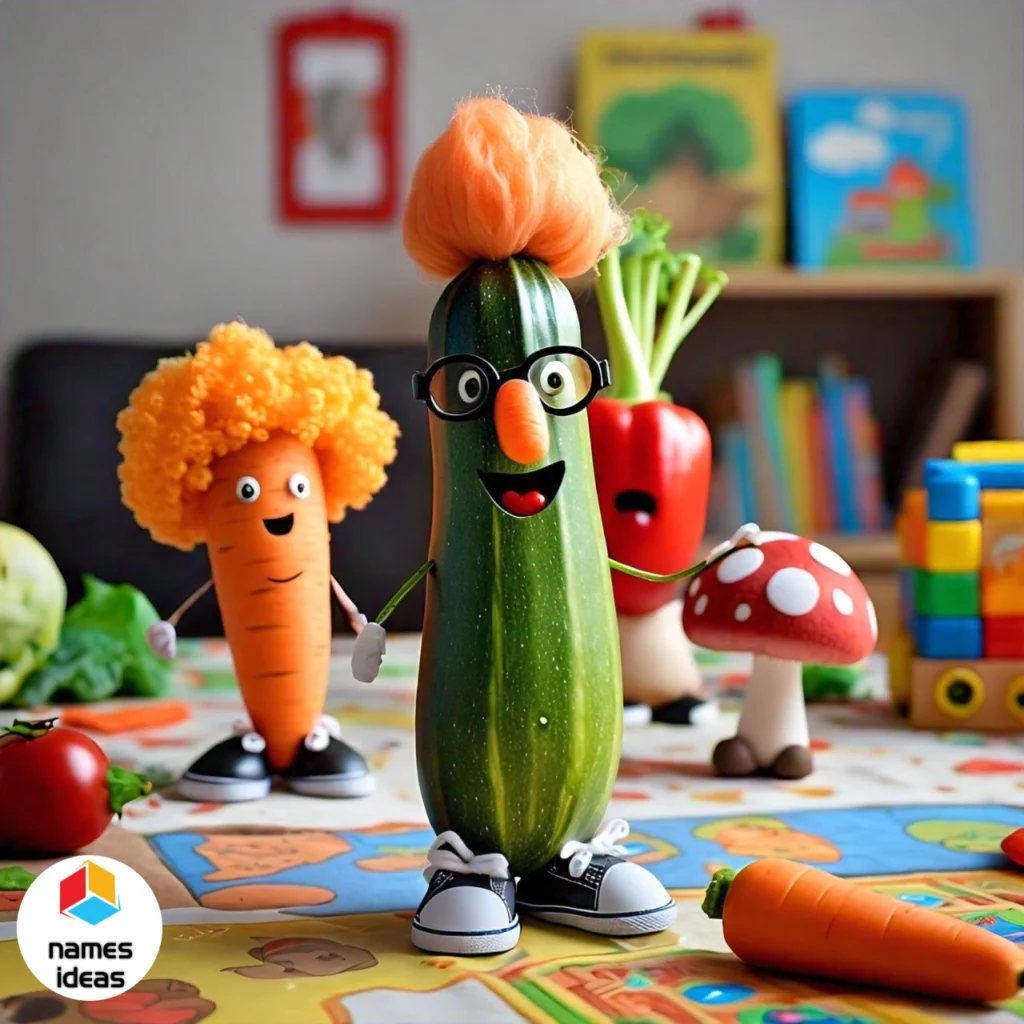 Funny Vegetable Names for Kids