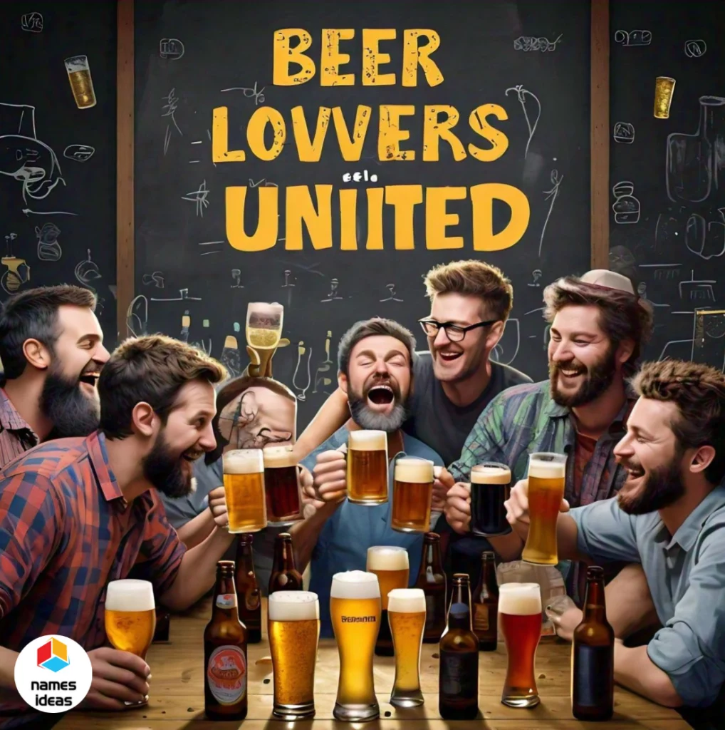 Funny WhatsApp Group Names for Beer Lovers