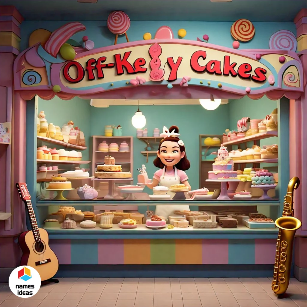 Music Inspired Funny Bakery Names