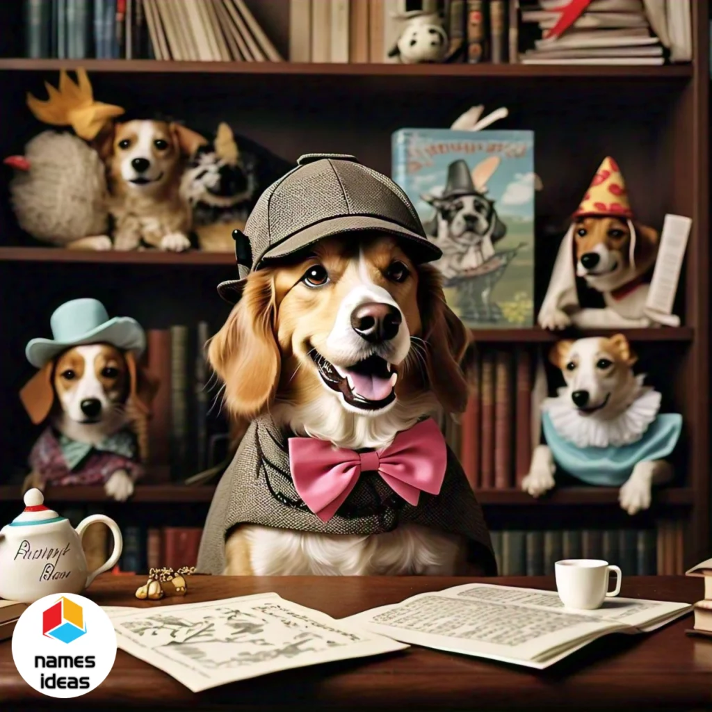 Popular Literary Characters as Funny Dog Names