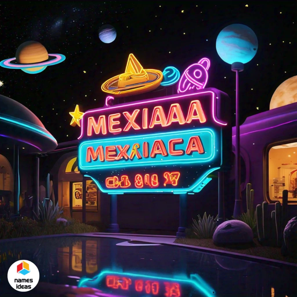 Space-Themed Funny Mexican Restaurant Names