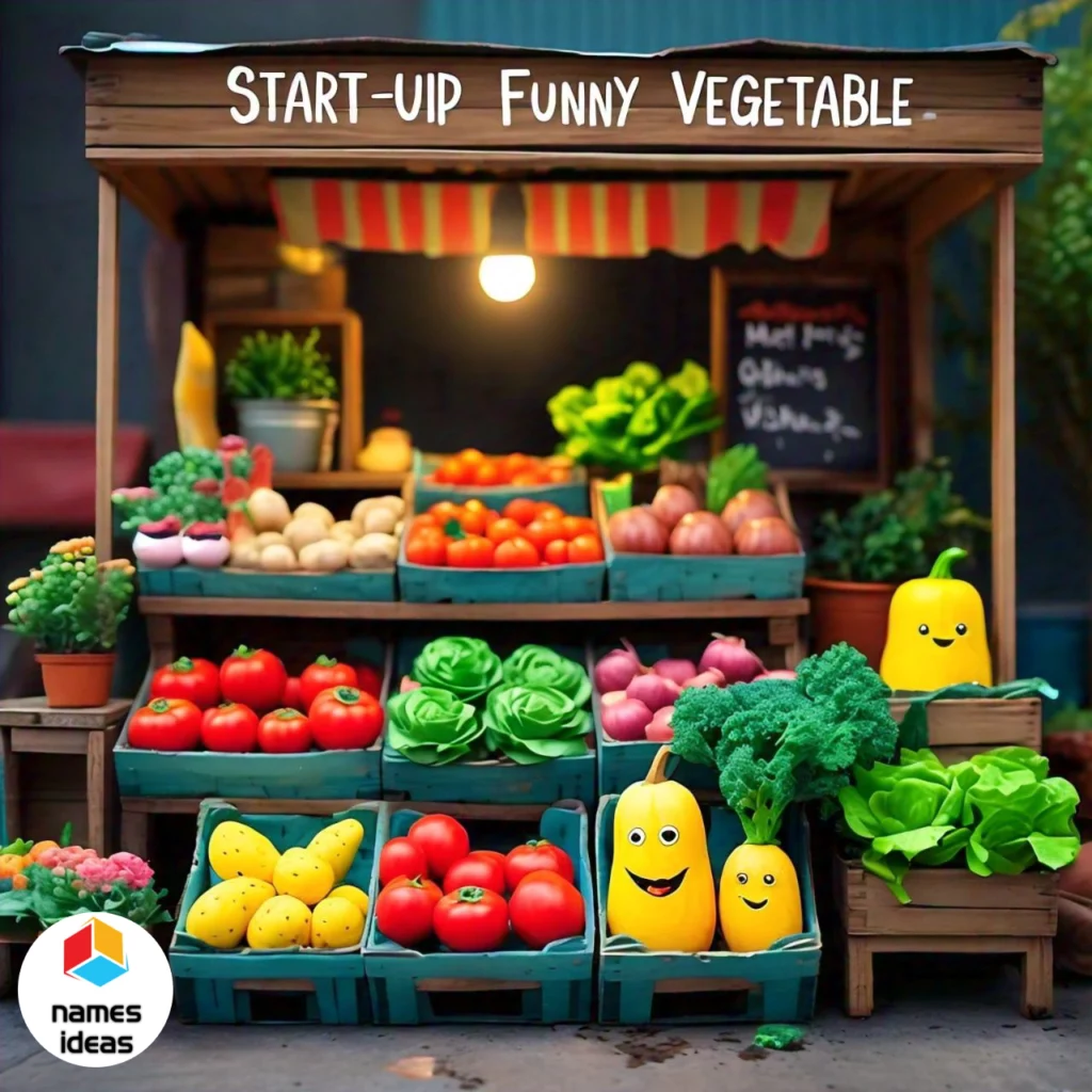 Start-Up Funny Vegetable Names for Business Owners