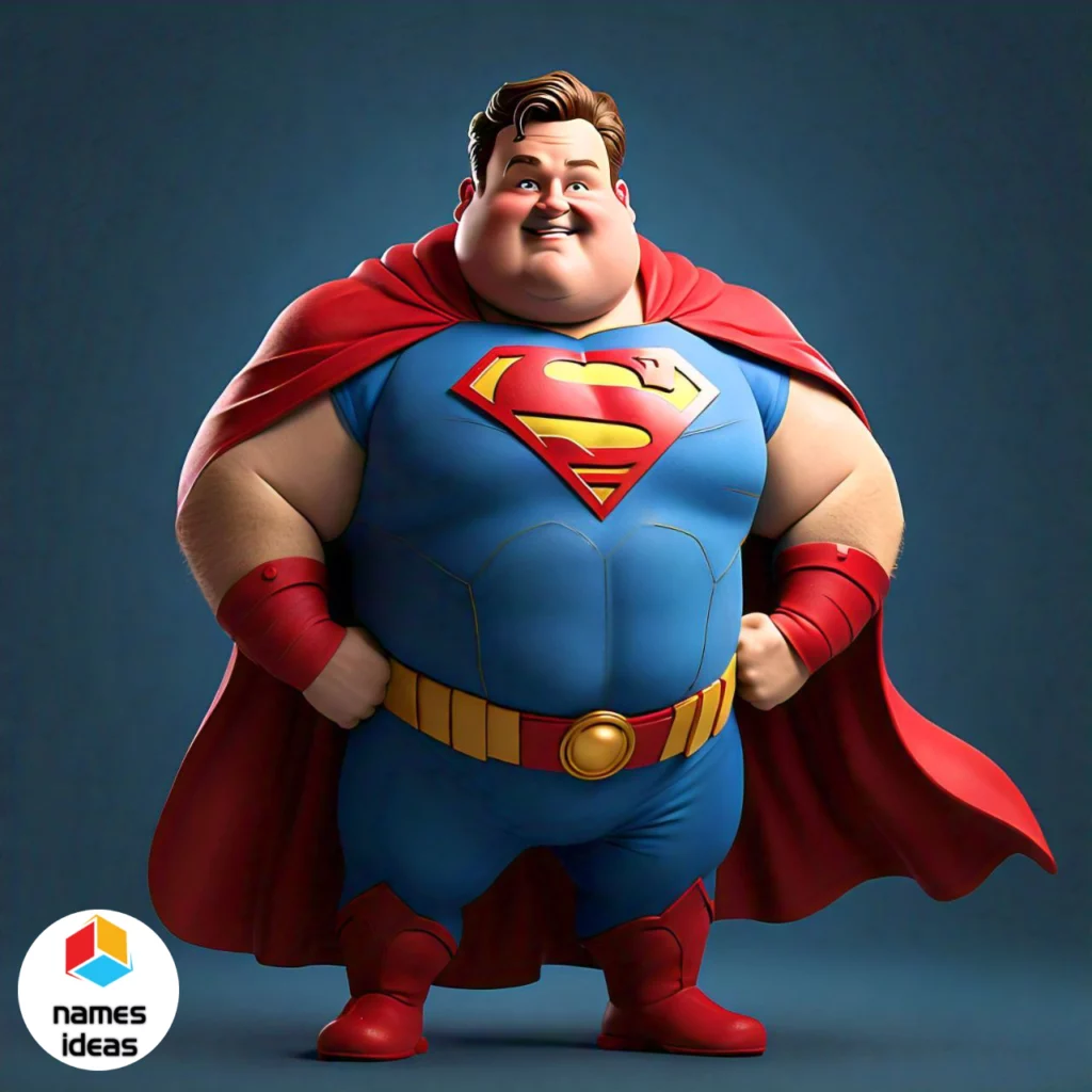 Superhero Funny Names For Fat People