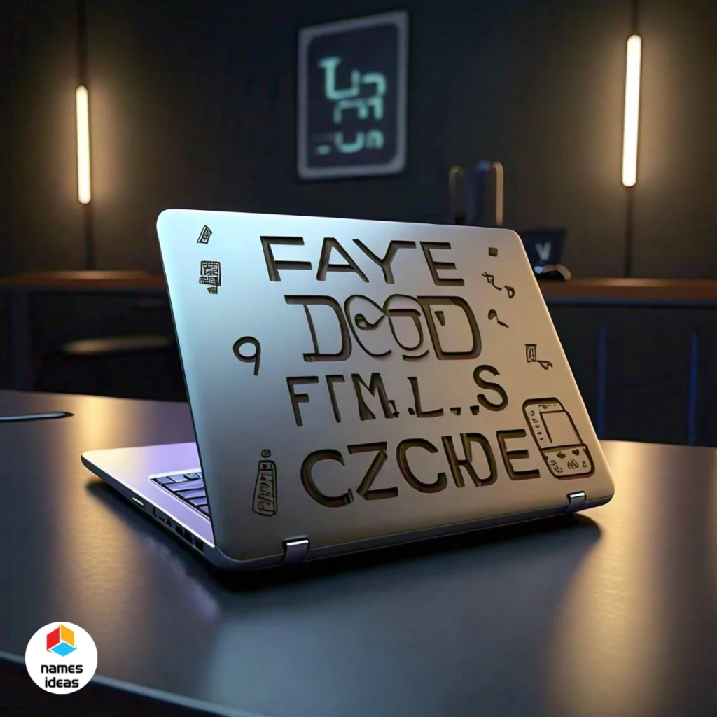 Tech-Themed Funny Laptop Names