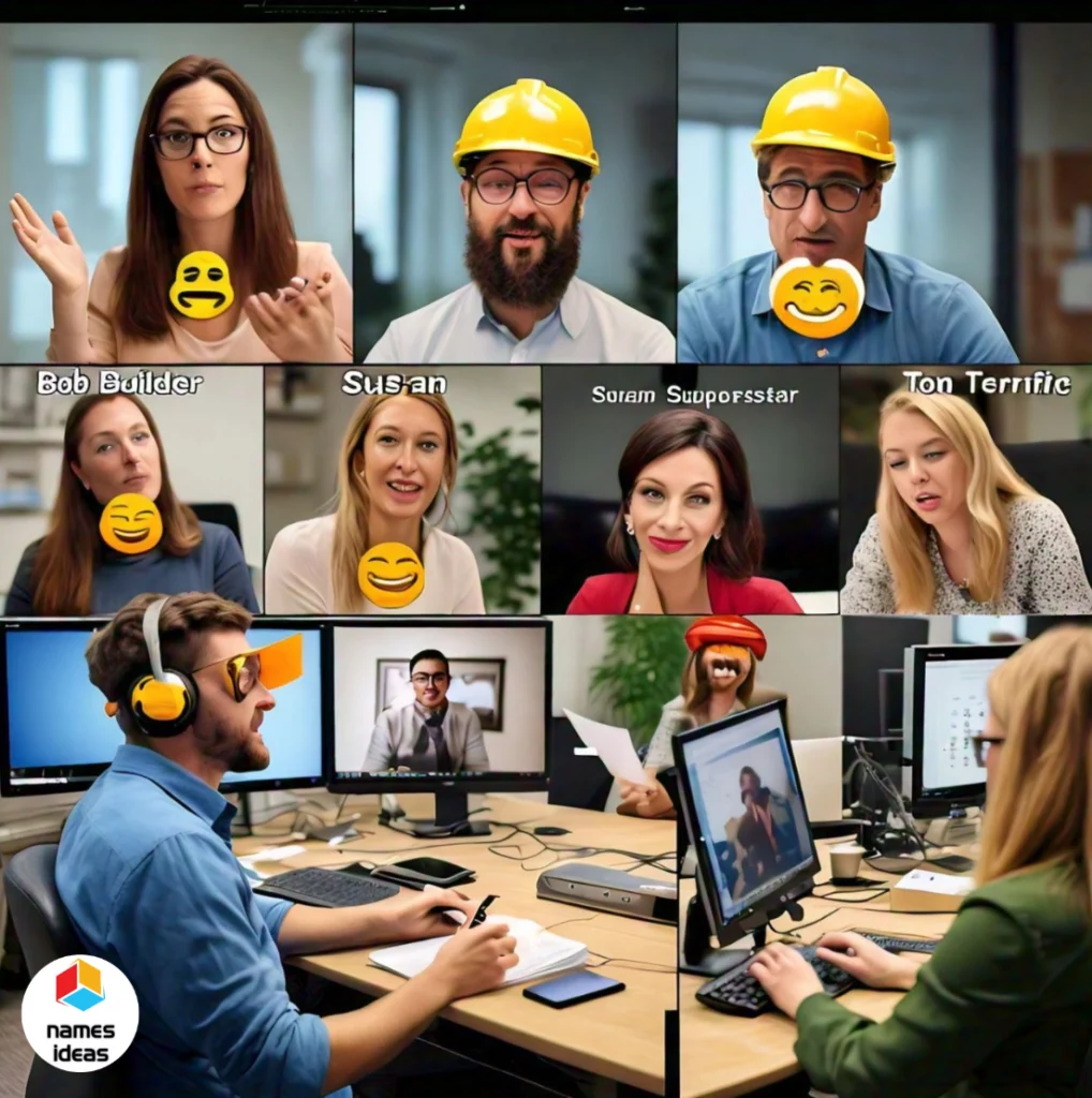 Virtual Meeting Funny Names