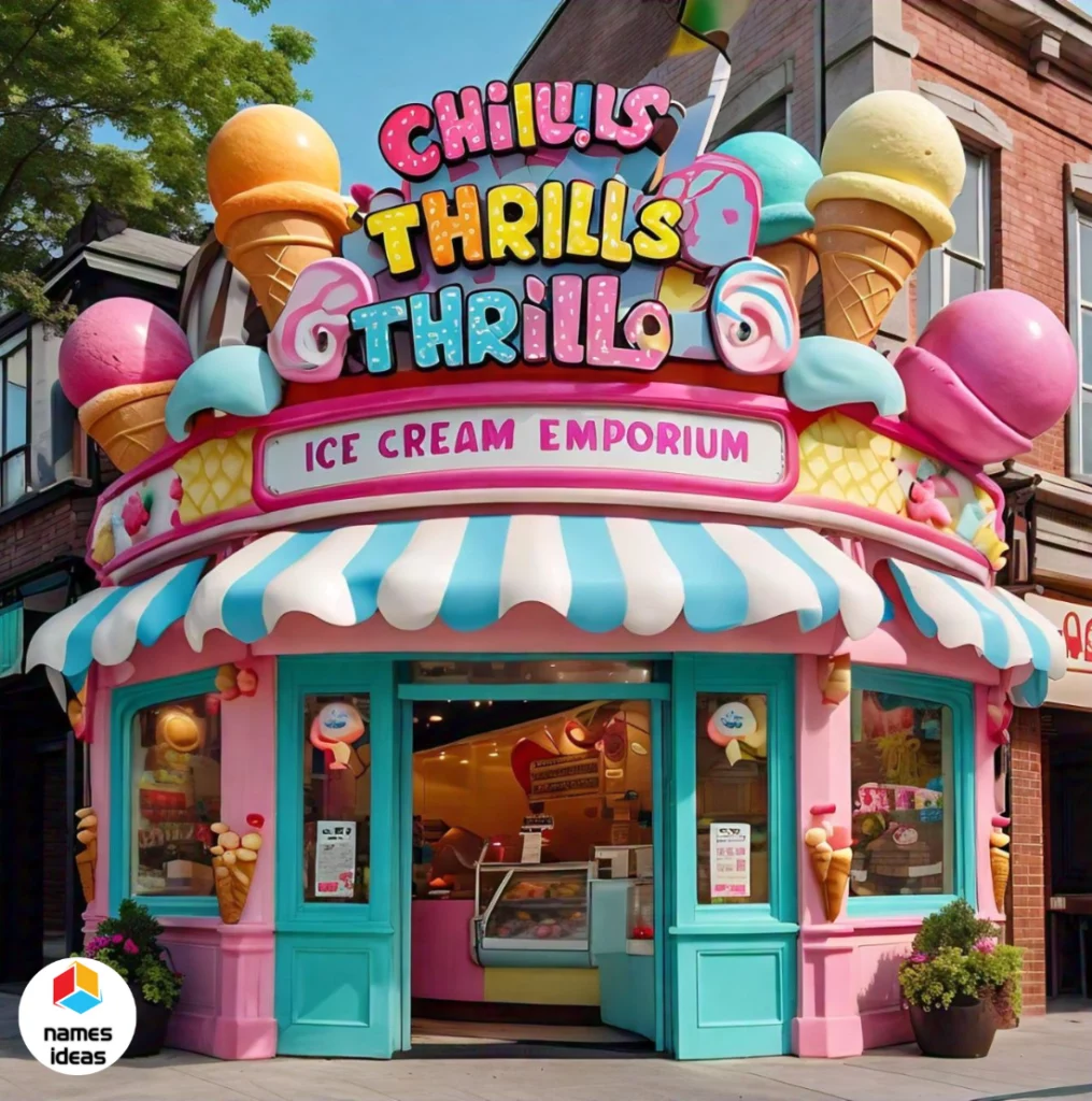 Whimsical Business Names for Ice Cream Shops