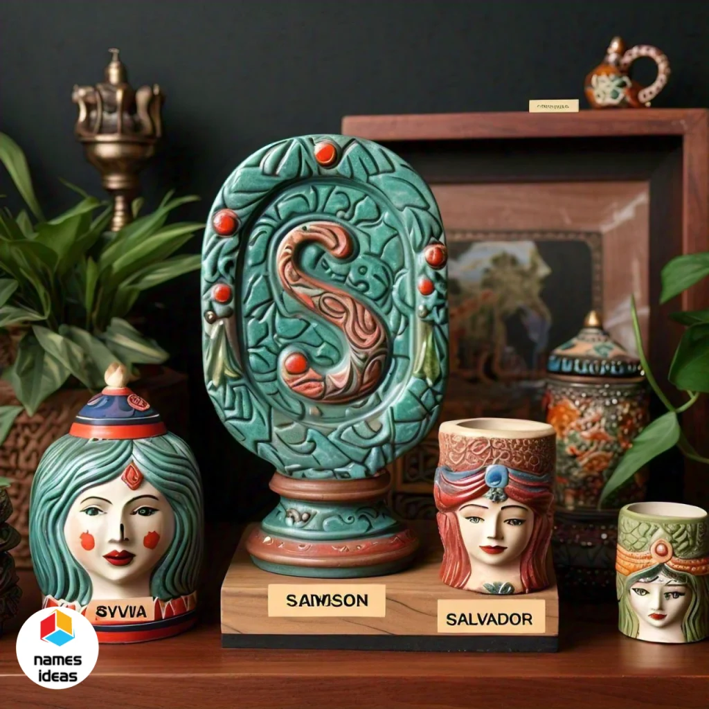 Witty S-Names for Home Decor Items