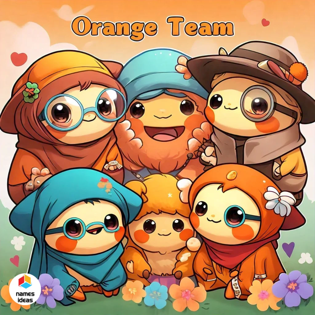 Creative Orange Team Names