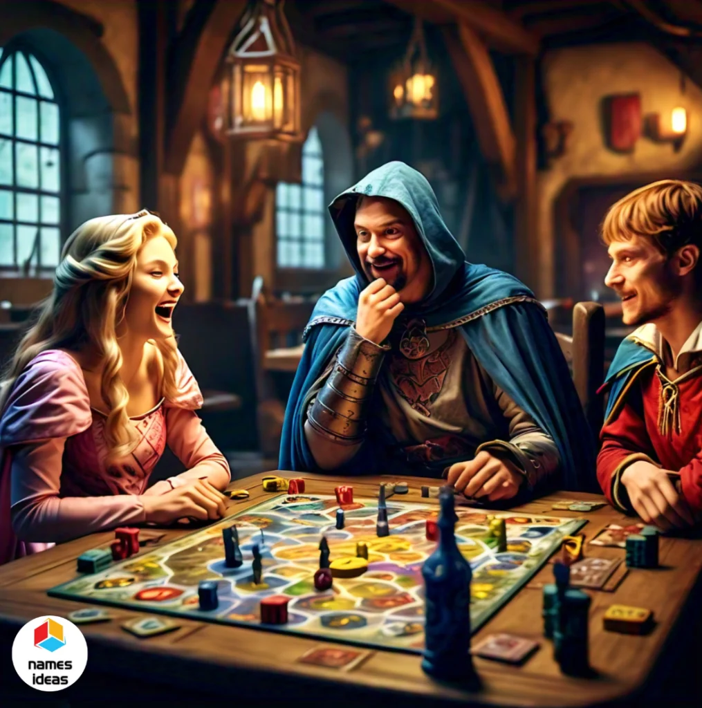 Funny Medieval Names for Board Games