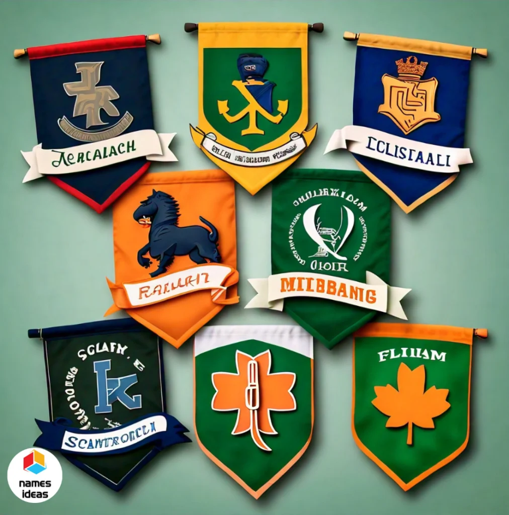 Irish Team Names for Schools