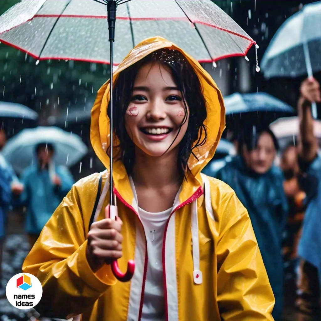 Unique Japanese Names That Mean Rain