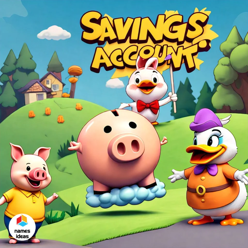 Funny Savings Account Names