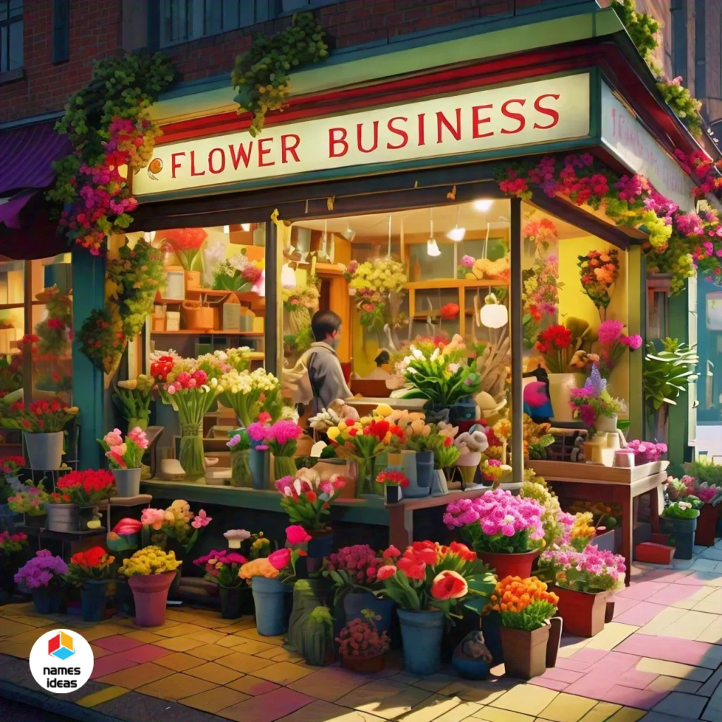 Flower Business Name Ideas