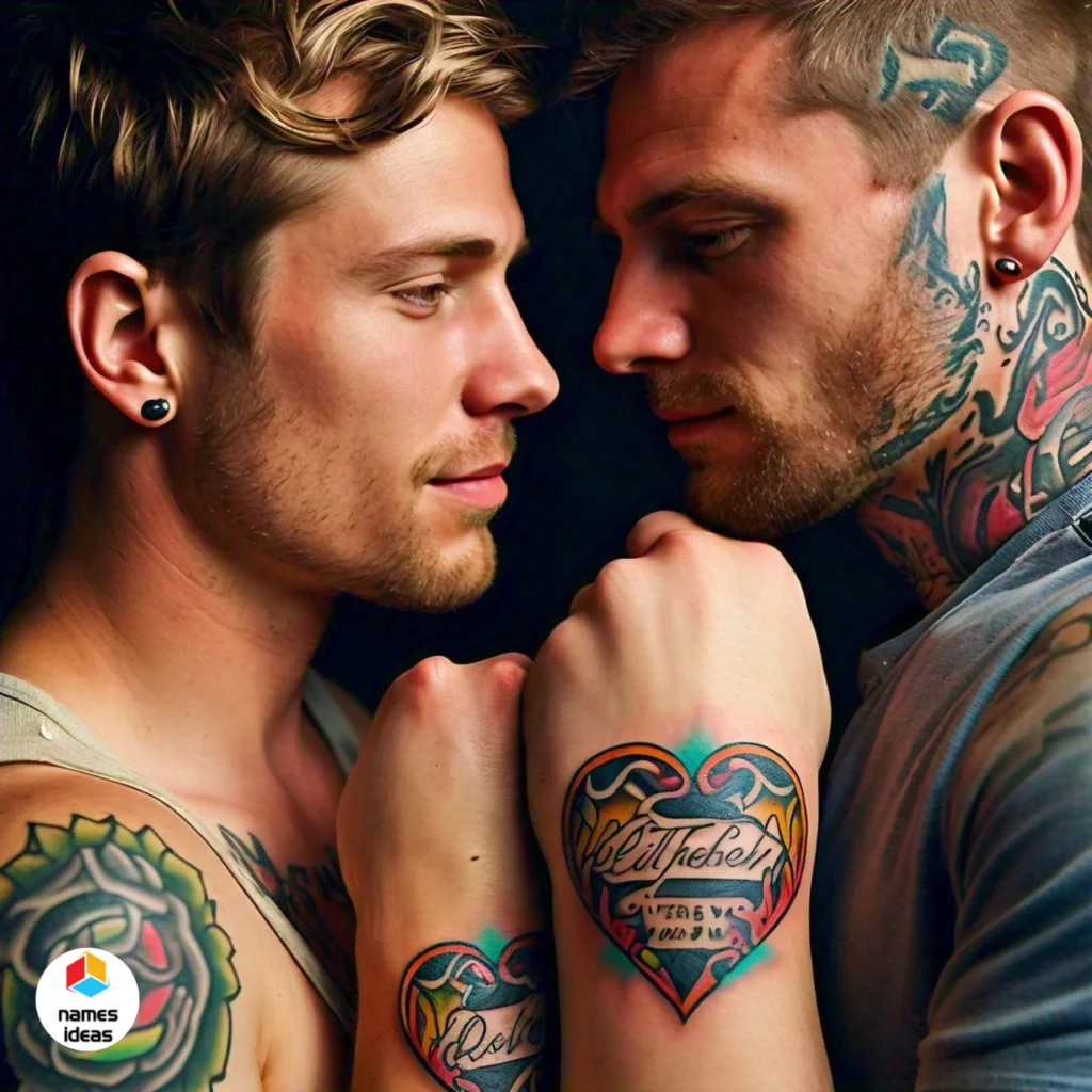 Partner Name Tattoos Ideas