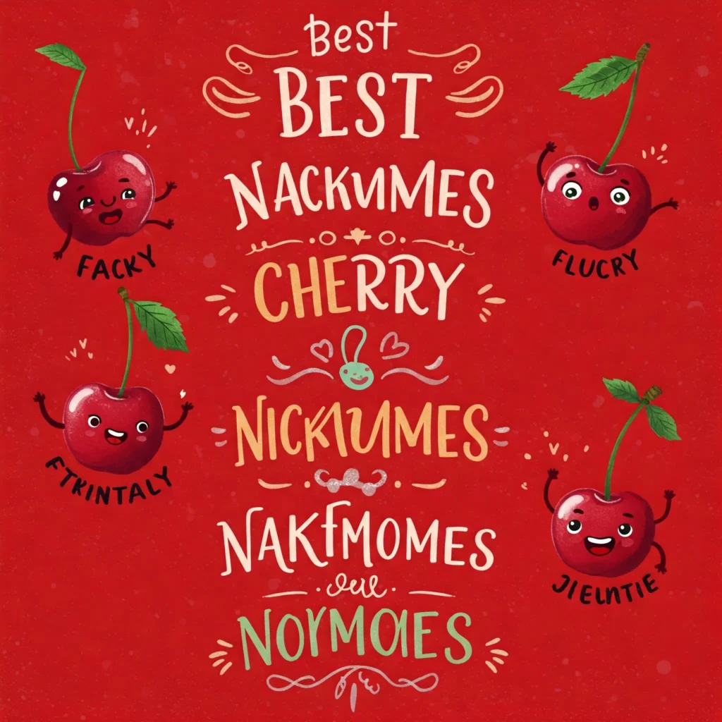 Best Cherry Nicknames
